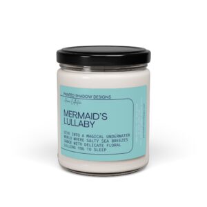 Mermaid's Lullaby - Sea Salt and Orchid Scented Soy Candle