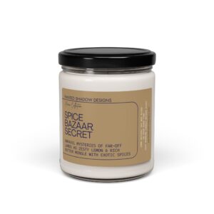 Spice Bazaar Secret - Coconut Cream and Cardamon Scented Soy Candle